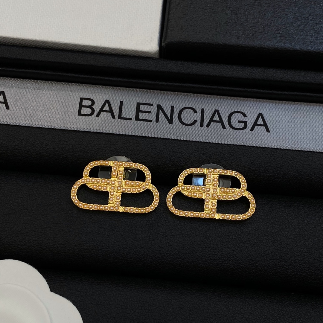 [TOP] BALENCIAGA Earrings - Gold