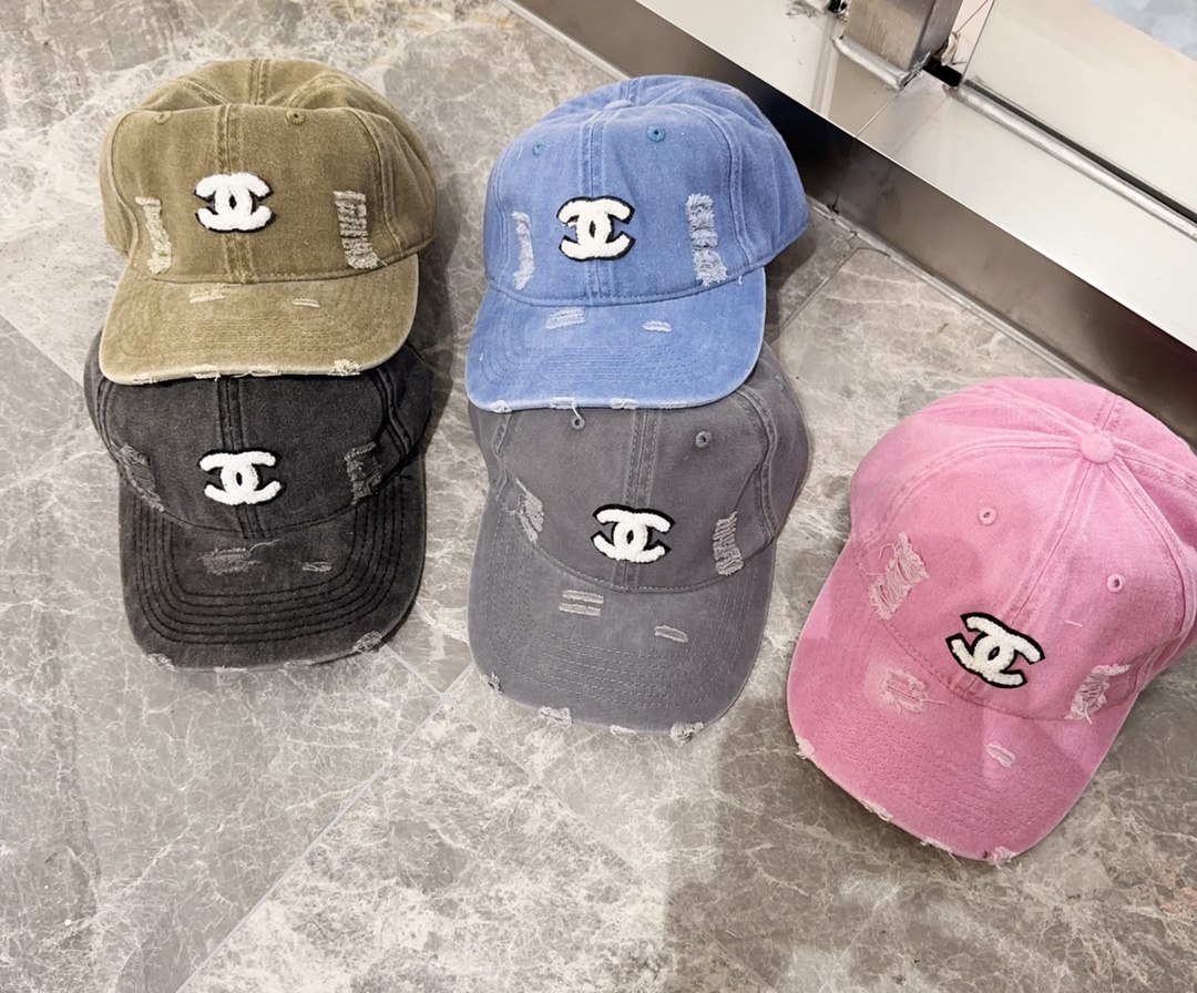 [TOP] CHANEL Classic Baseball Hat - 5 Colors