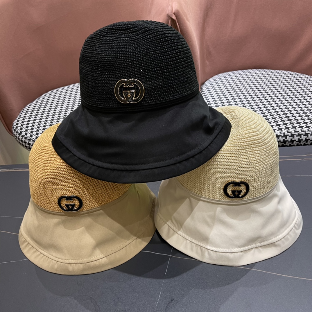 [TOP] GUCCI New Fisherman Hat - 3 Colors
