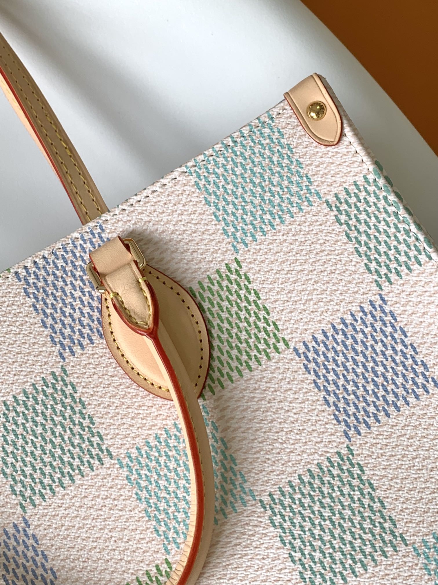 [TOP] Louis Vuitton LV On the GO Bags Medium Checkerboard Handbag - 35x27x14cm