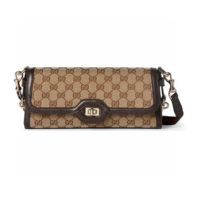 [TOP] GUCCI G*G Luce Series Small Shoulder Backpack 12.5x27.5x6.5cm