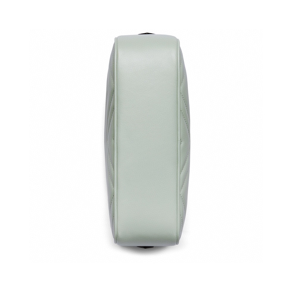 [TOP] GUCCI GG Marmont Bag Matelasse Small 13x24x7cm - Light Blue & GHW