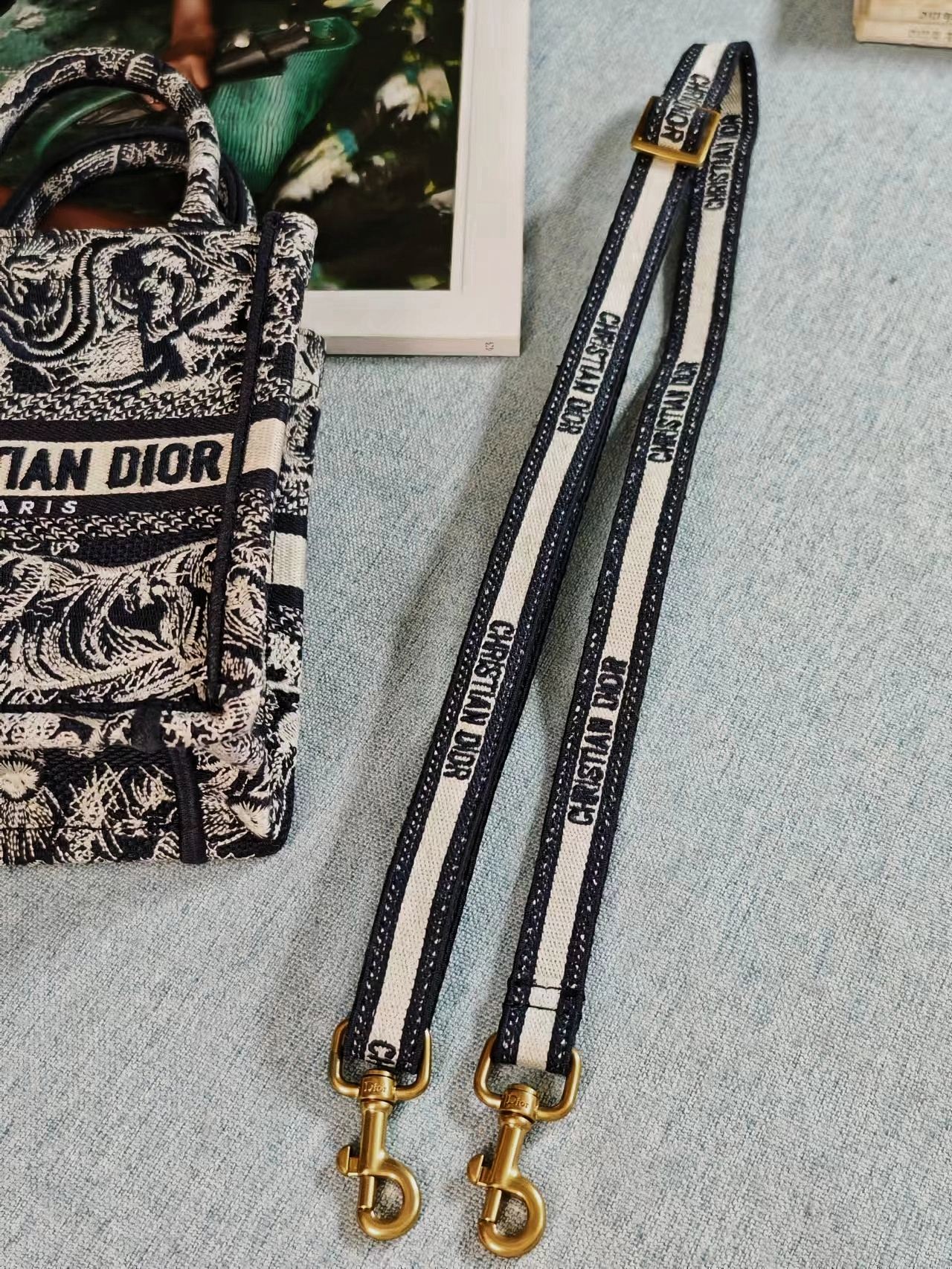 [TOP] Christian Dior Mico Mini Book Tote Bag 13X18X7CM