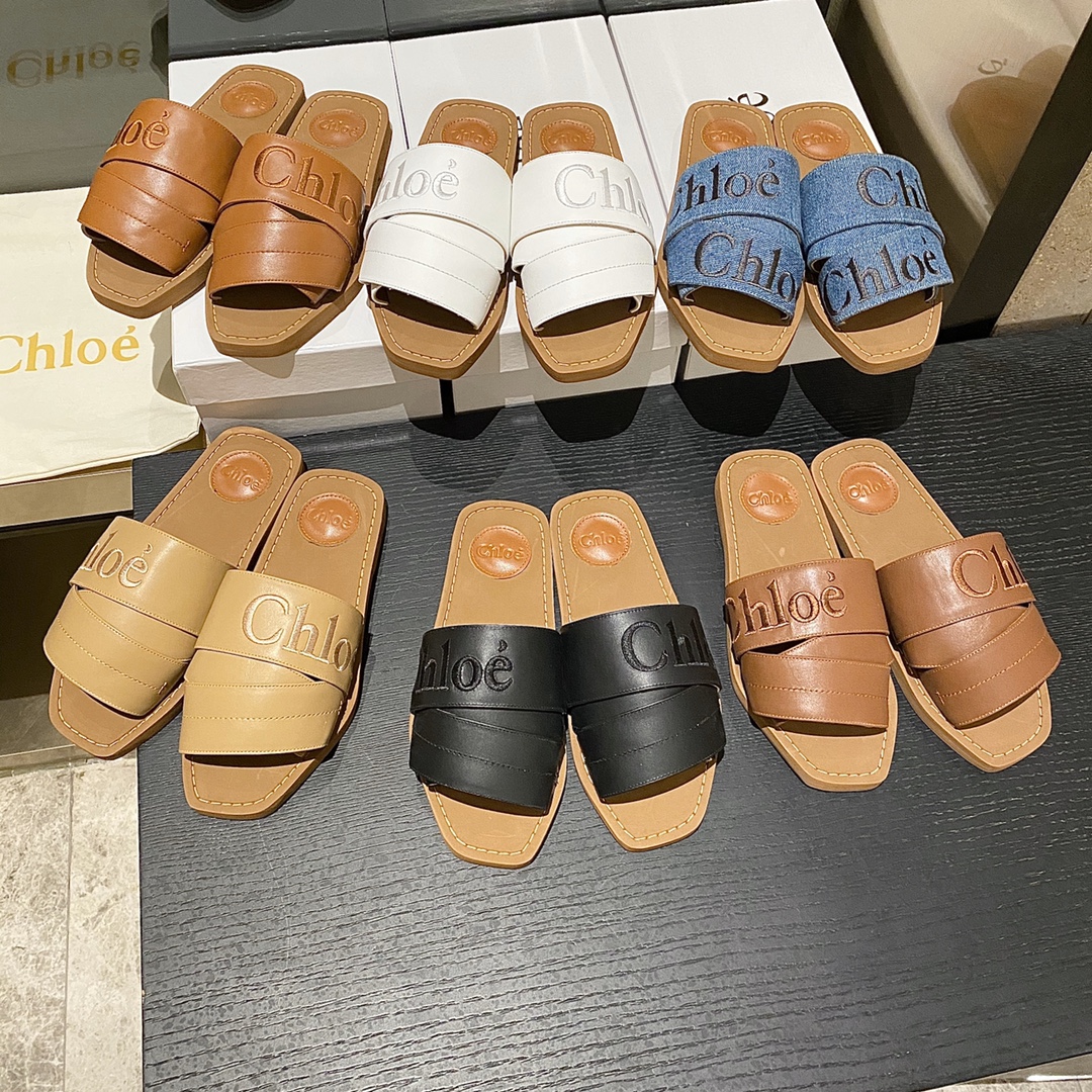 [TOP] Chloe Cross Calfskin Roman Shoes - 5 Colors