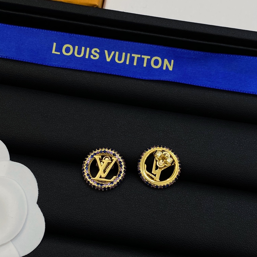 [TOP] Louis Vuitton LV Necklace Set - Gold