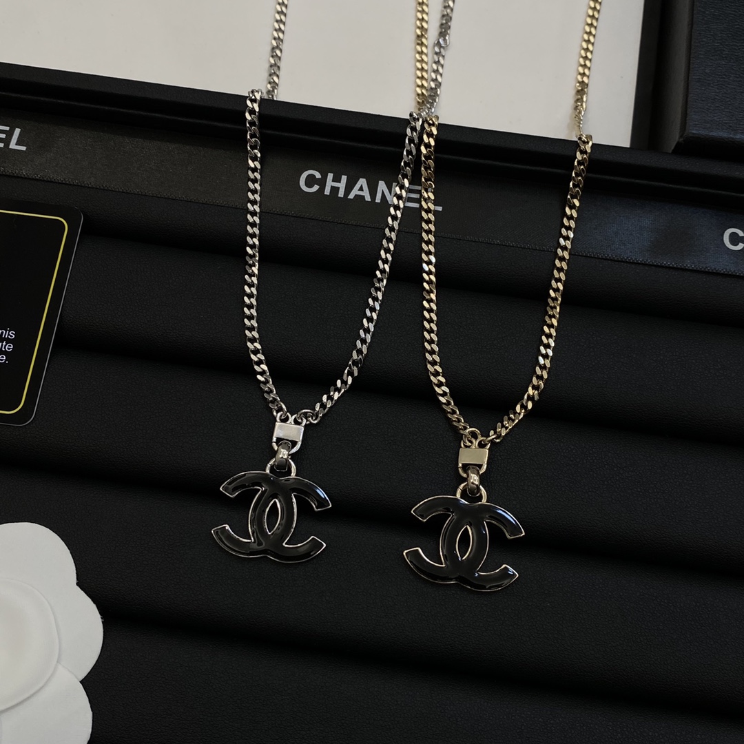 [TOP] CHANEL Dounble C Necklaces - 2 Color
