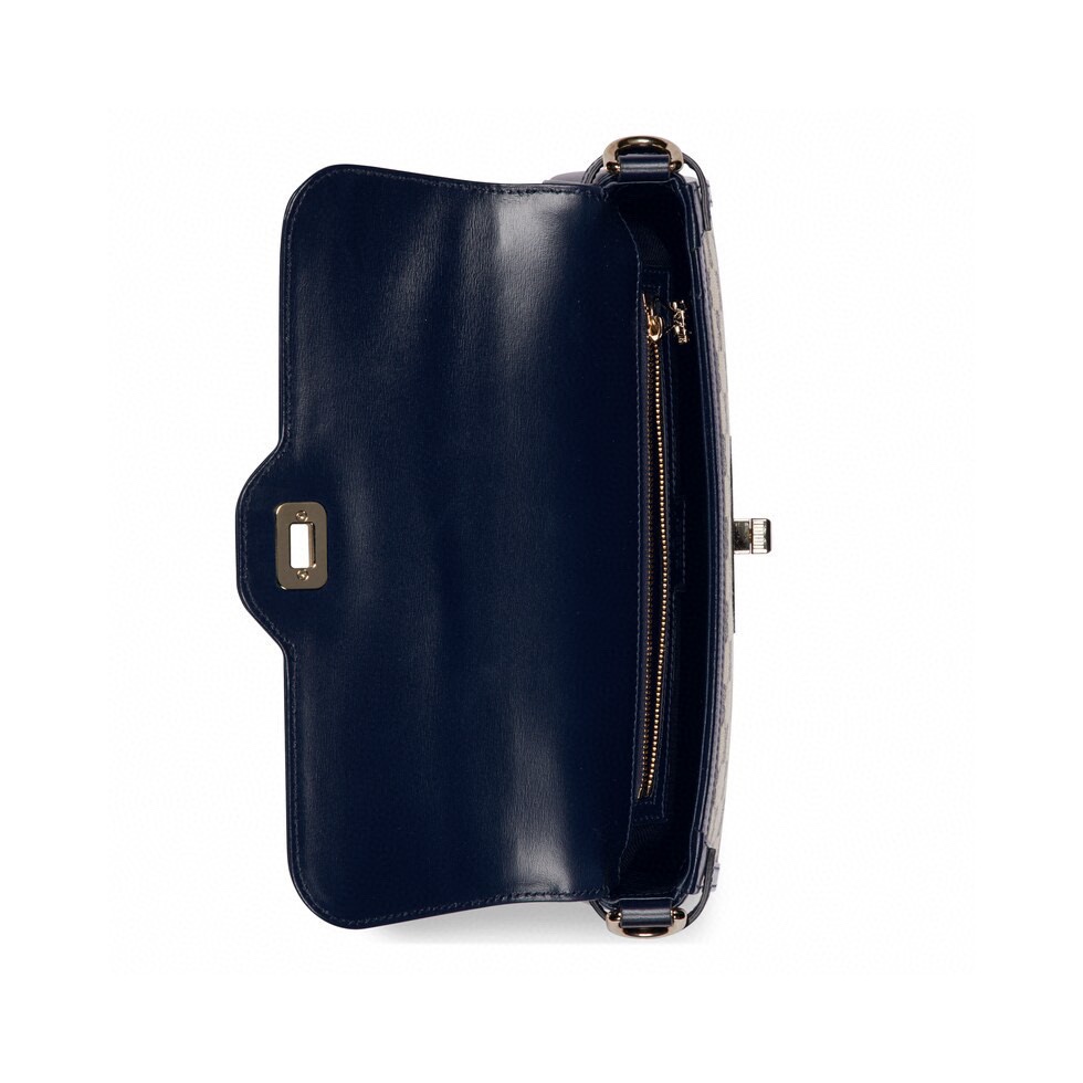 [TOP] GUCCI G*G Luce Series Small Shoulder Bag - 12.5x 27.5x 6.5cm