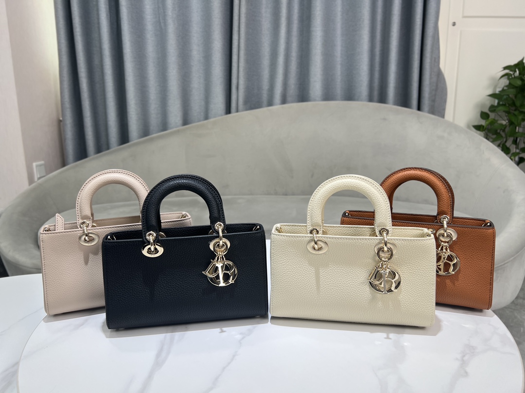 [TOP] Christian Dior Calfskin medium Lady D-Sire My ABC 30x20x13cm - 4 Colors - GHW