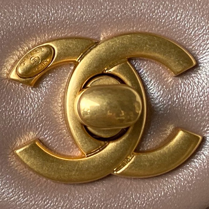 [TOP] CHANEL Pearl Flab Bags - 12.5×17×5cm/14.5×19.5×7.5cm - GHW&Pink