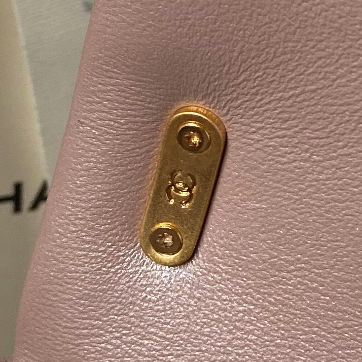 [TOP] CHANEL Pearl Flab Bags - 12.5×17×5cm/14.5×19.5×7.5cm - GHW&Pink