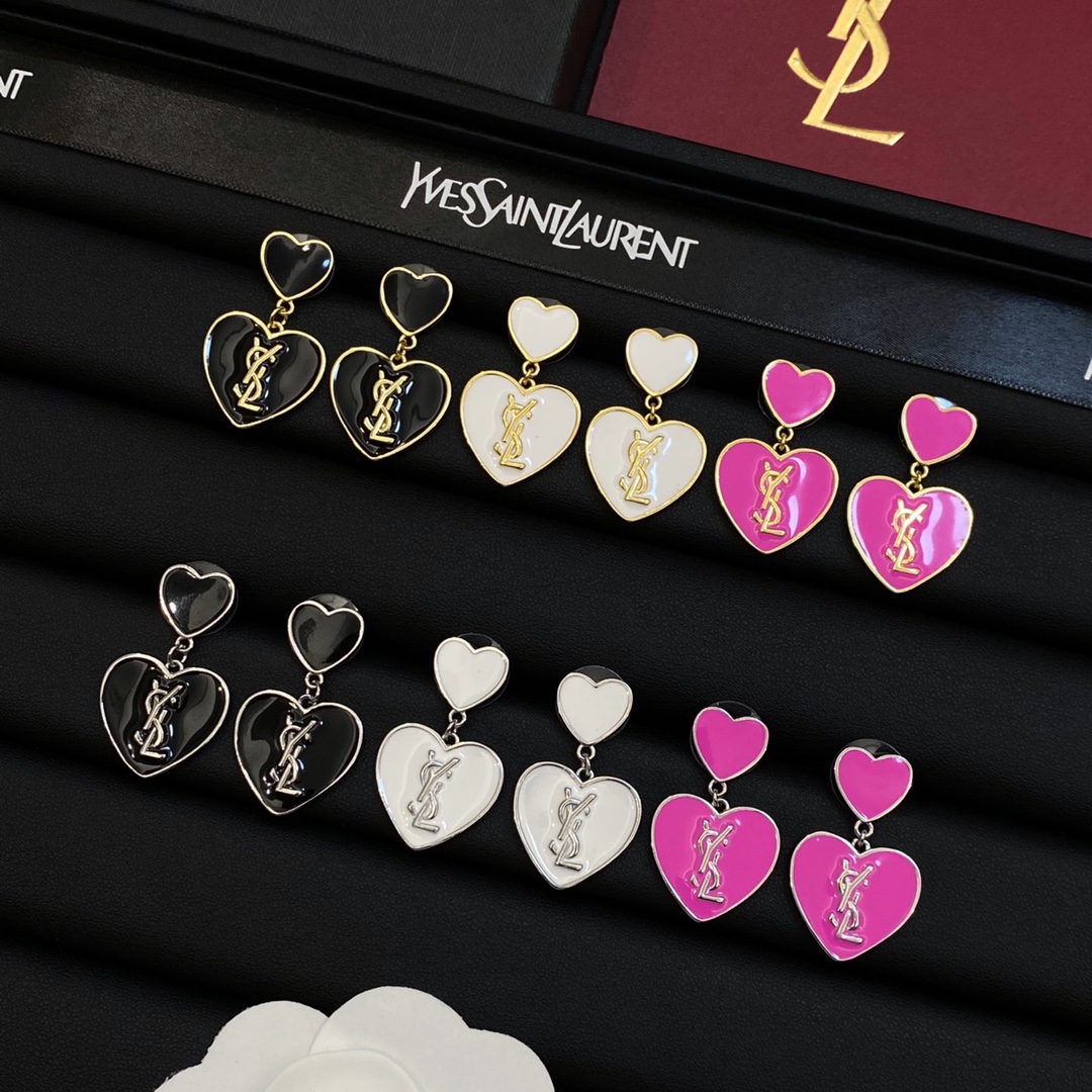 [TOP] Yves Saint Laurent YSL Earrings - 6 Color