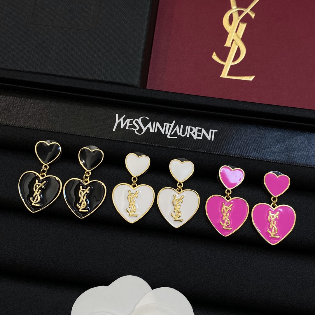 [TOP] Yves Saint Laurent YSL Earrings - 6 Color