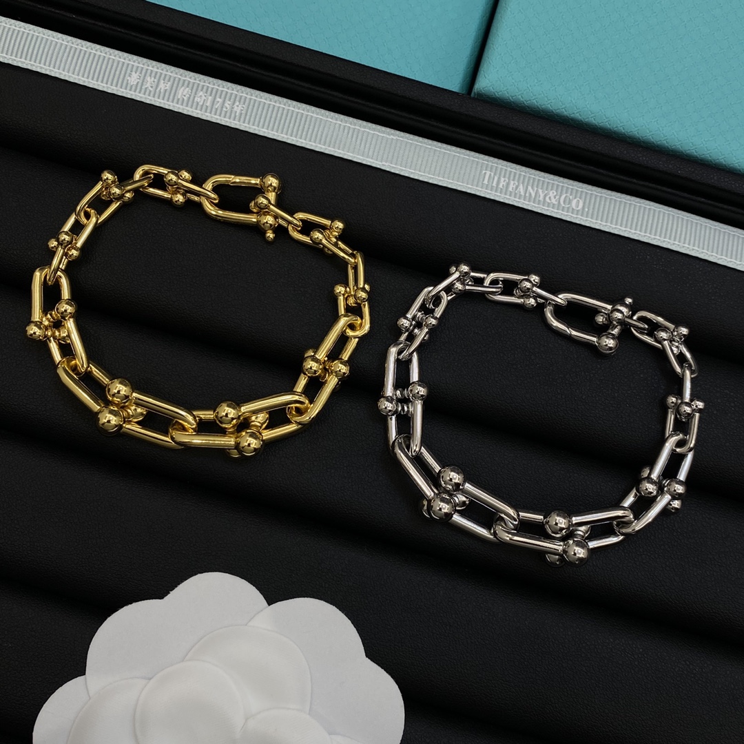 [TOP] Tiffany & Co. Lock Bracelet - 2 Color