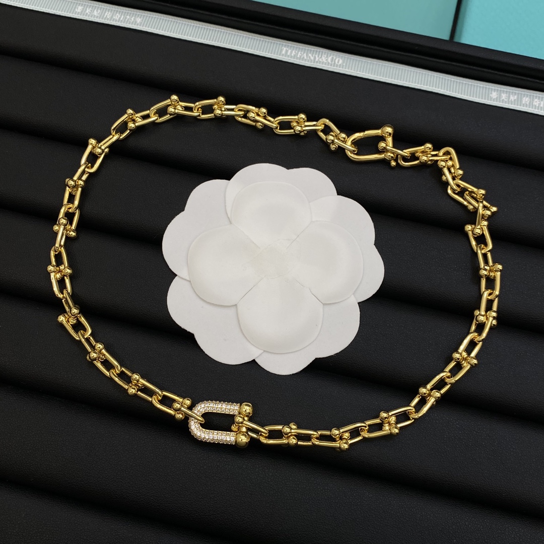 [TOP] Tiffany & Co. Lock Necklace - 2 Color