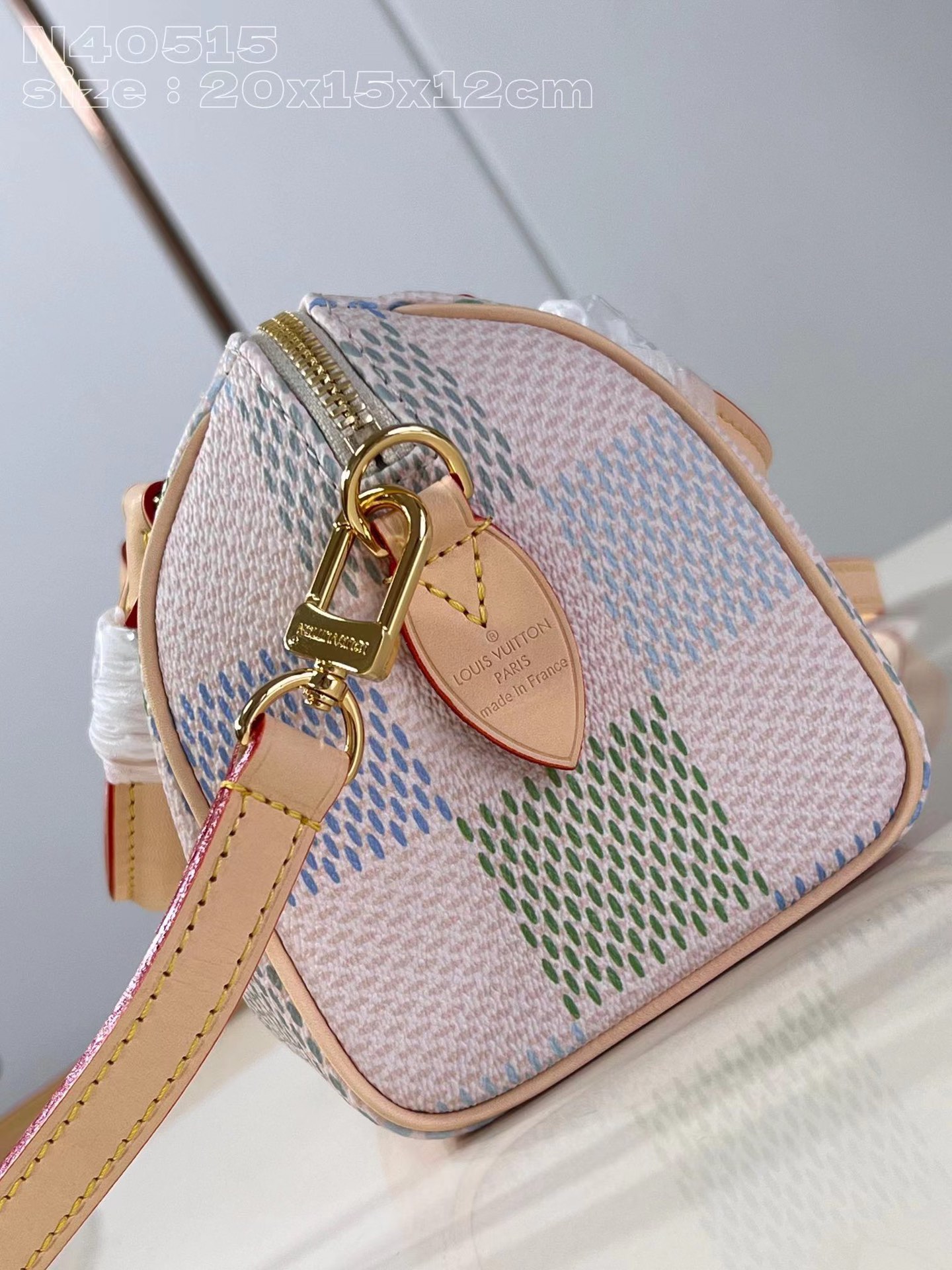 [TOP] Louis Vuitton LV Speedy Bandoulière 20 Handbag20 x 15 x 12 cm-Pink