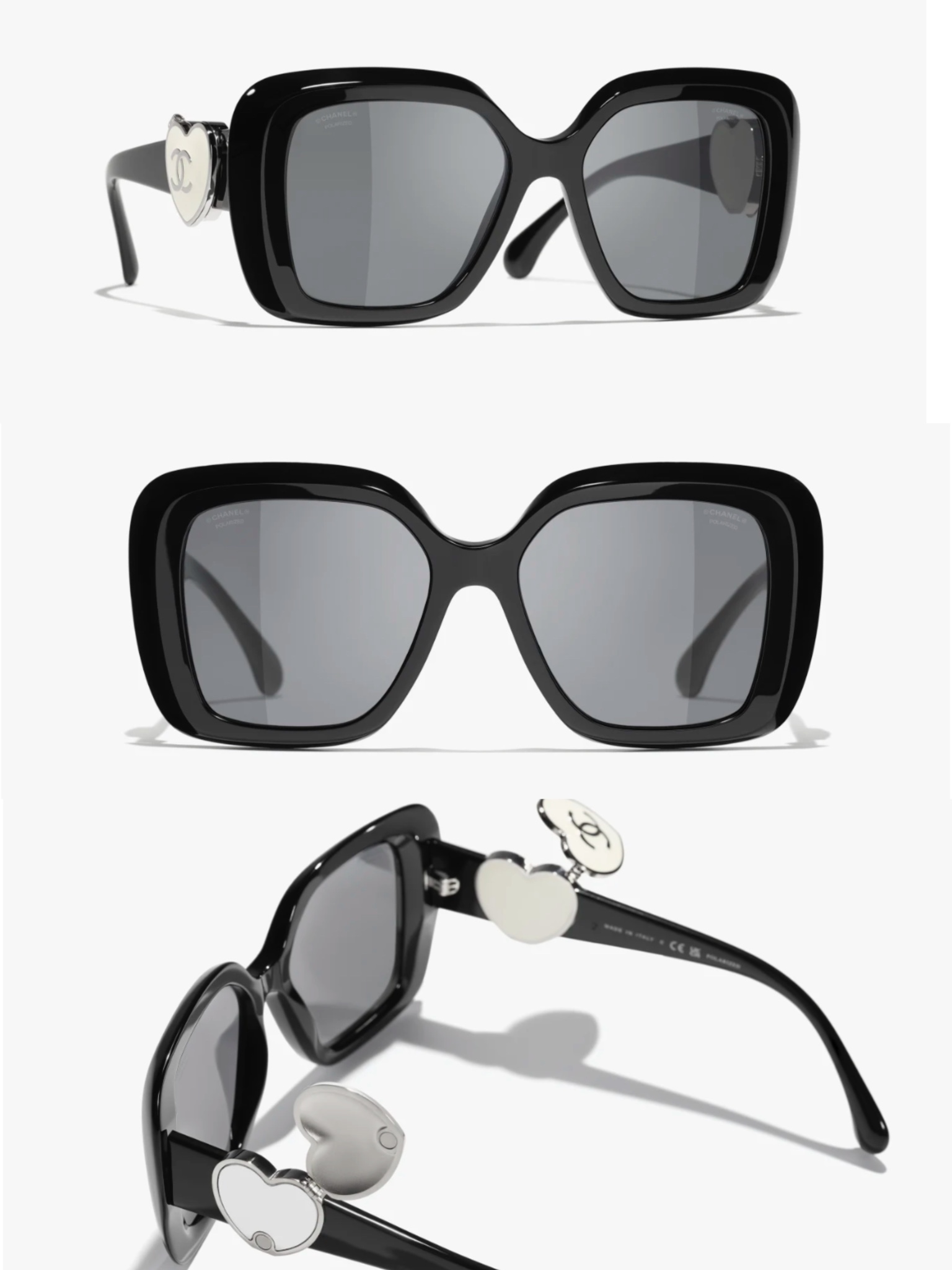 [TOP] CHANEL Sunglasses - Black