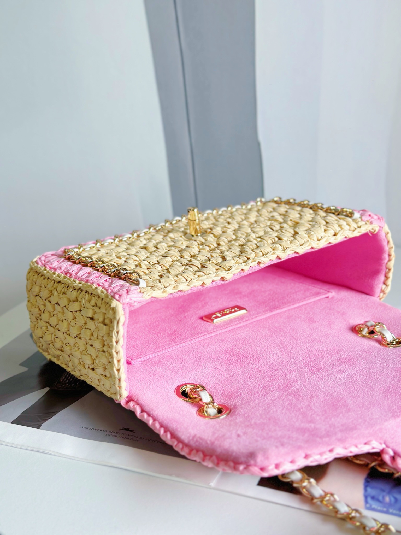 [TOP] CHANEL 24c Hand Woven Flab Bags - 18cm/23cm - GWH