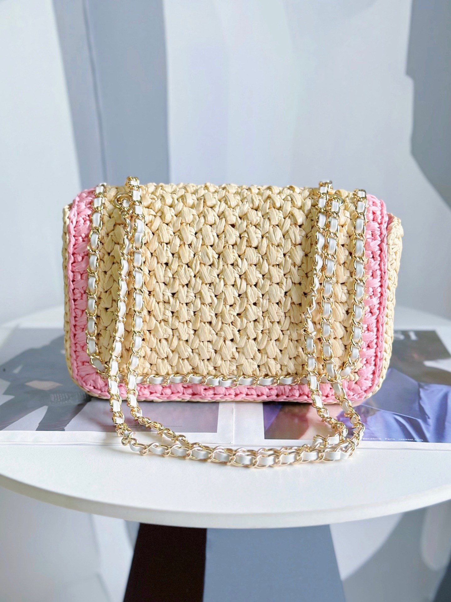[TOP] CHANEL 24c Hand Woven Flab Bags - 18cm/23cm - GWH