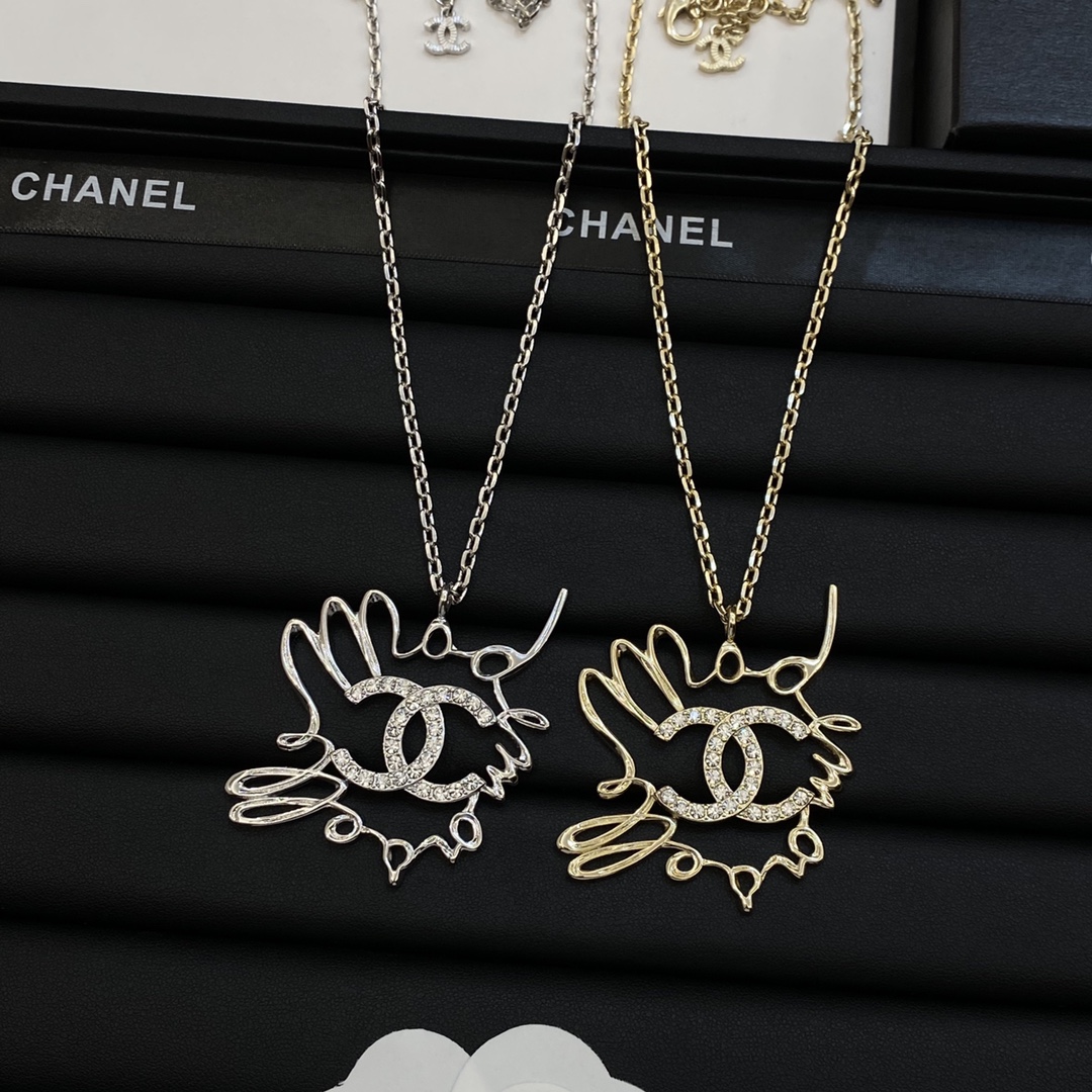 [TOP] CHANEL CC Necklace - 2 Color