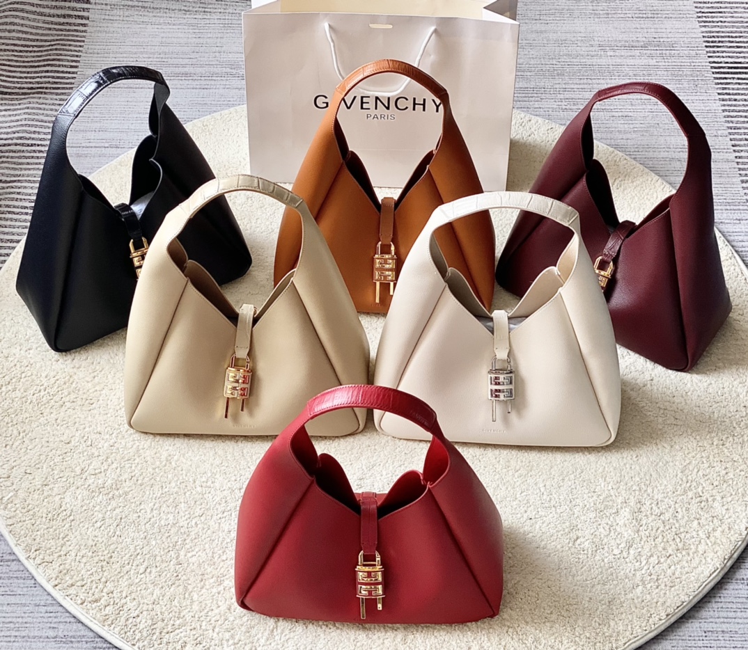 [Top] GIVENCHY G-HOBO Calfskin Handbag 31*15*43cm - 6 Color