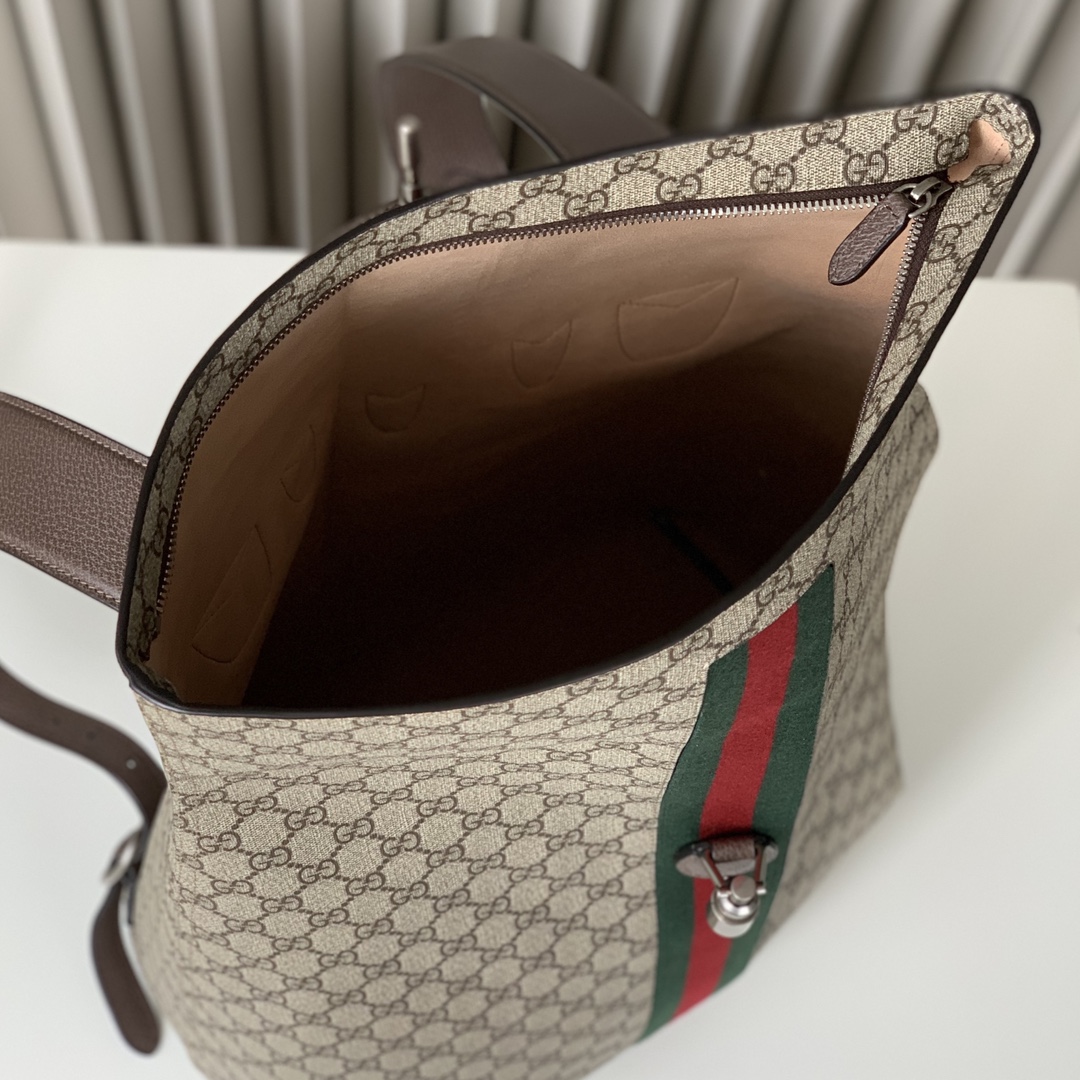 [TOP] GUCCI Jackie 1961 GG Backpack 52.5X33X18cm - SHW
