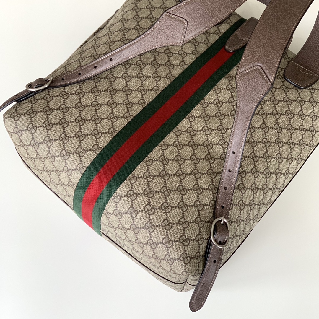 [TOP] GUCCI Jackie 1961 GG Backpack 52.5X33X18cm - SHW