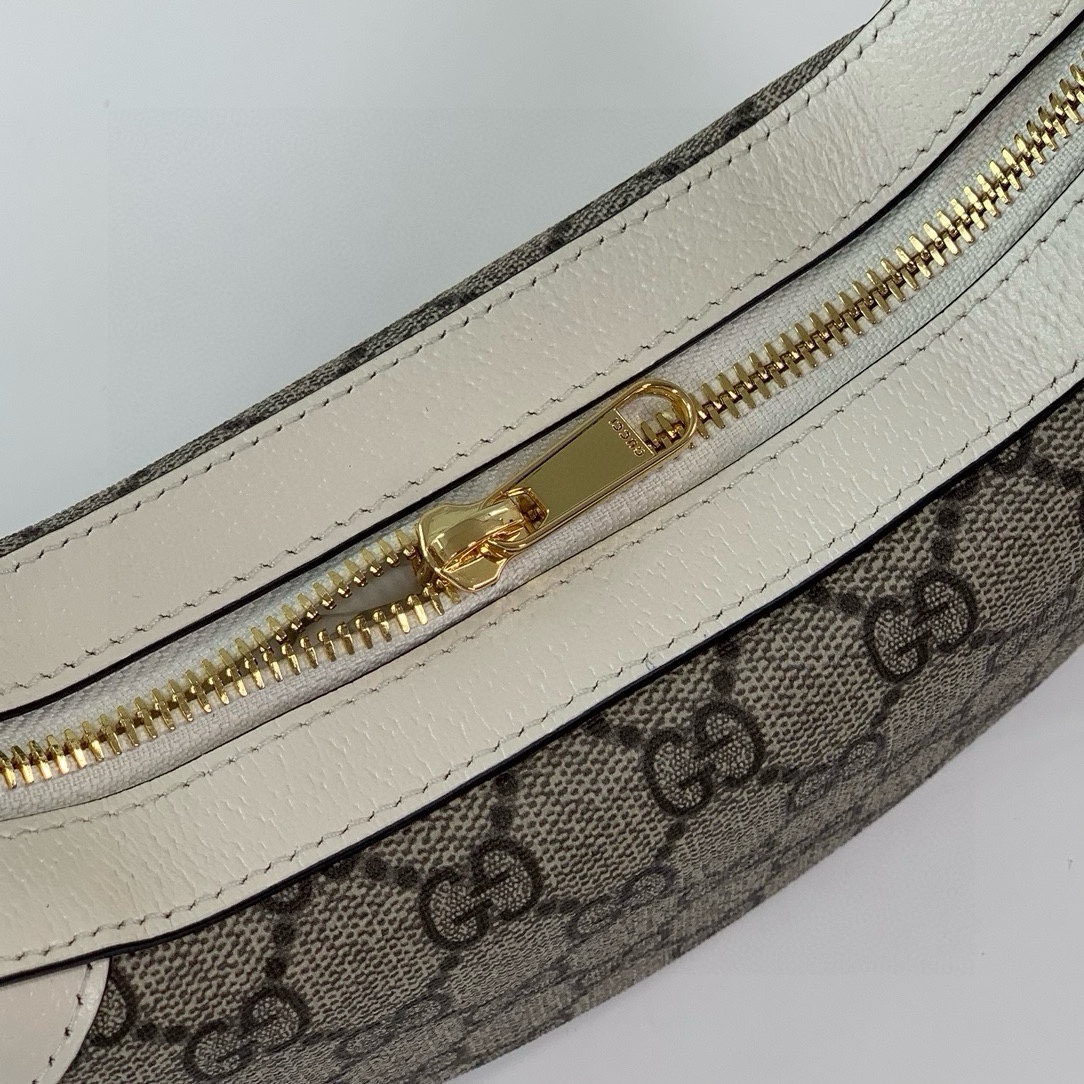 [TOP] GUCCI Ophidia Series Half Moon Mini Handbag 20X15X5CM - GHW