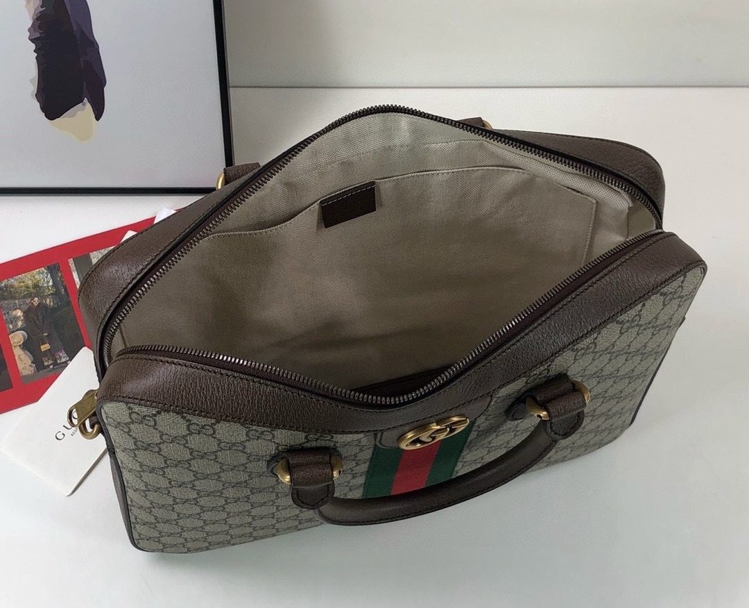 [TOP] GUCCI Men's Ophidia Series Briefcase 38×28×10cm - Black