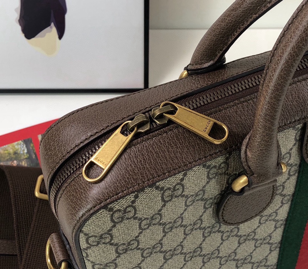 [TOP] GUCCI Men's Ophidia Series Briefcase 38×28×10cm - Black