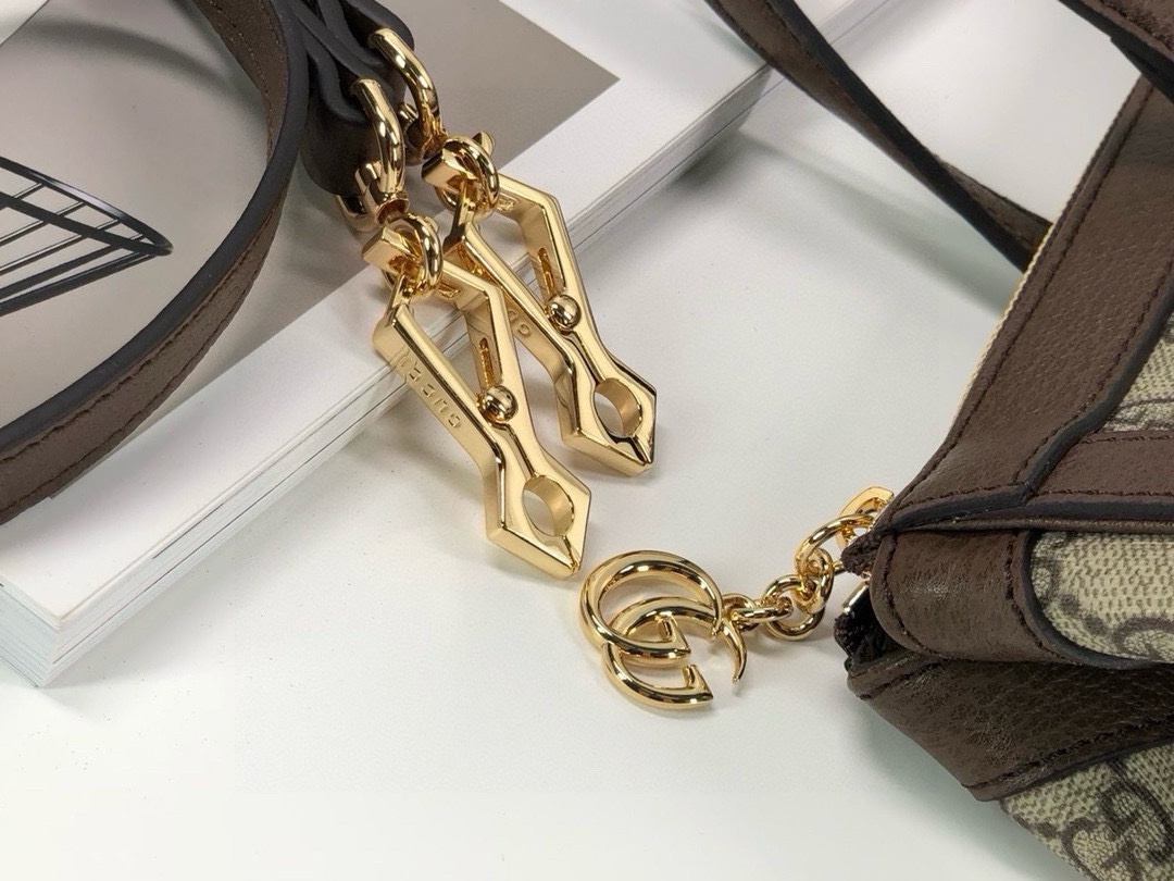[TOP] GUCCI Ophidia Series Portable Tote Bags - 24x20x10cm/33x27.5x14.5cm - GHW