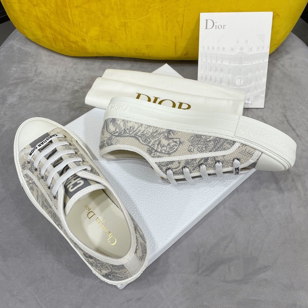 [TOP] Christian Dior Canvas Oblique Walk’N’Christian Dior Low Sneakers - 11 Colors