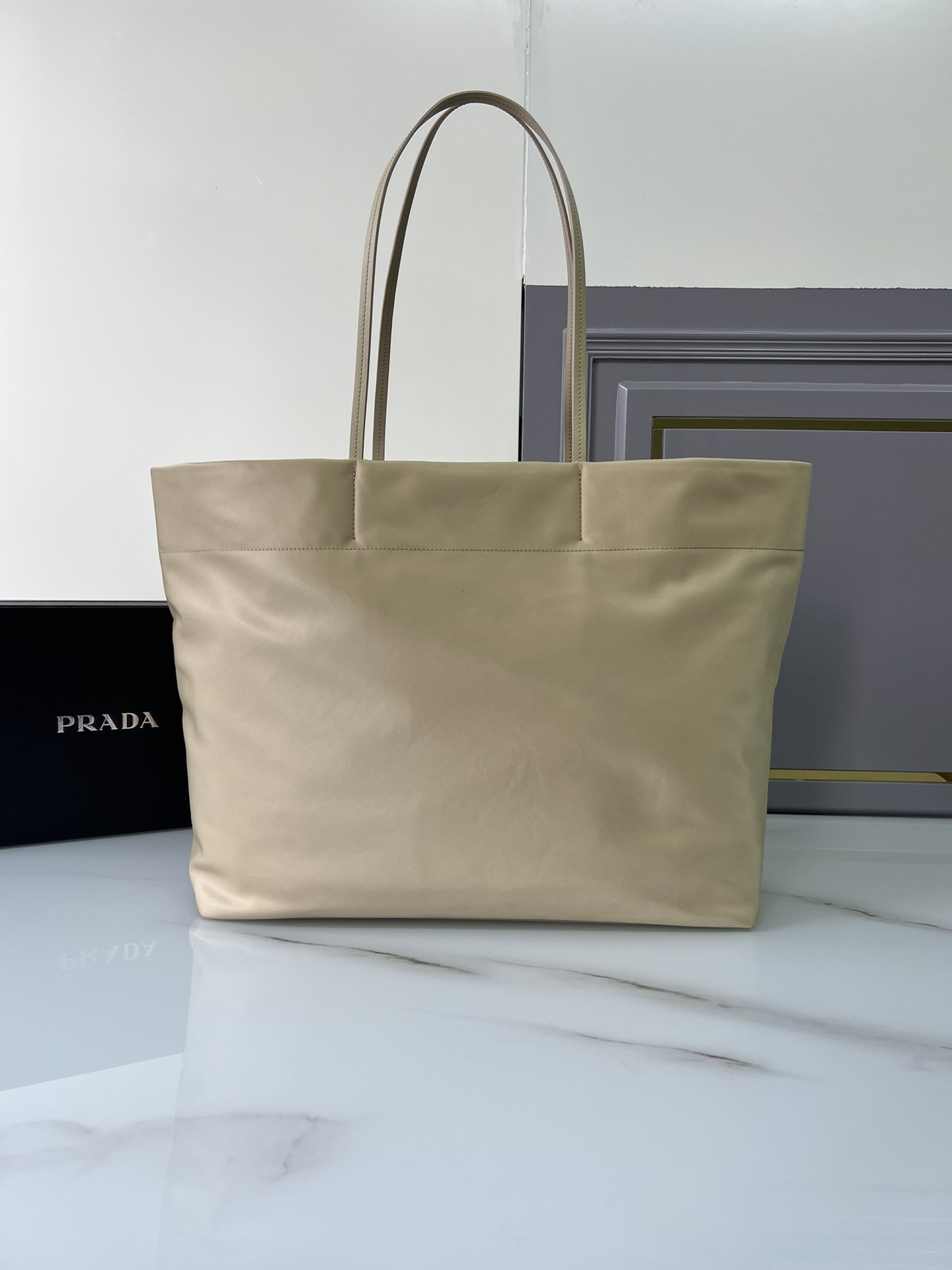 [TOP] PRADA Nylon Tote Bag 40x34x16cm - 2 Color