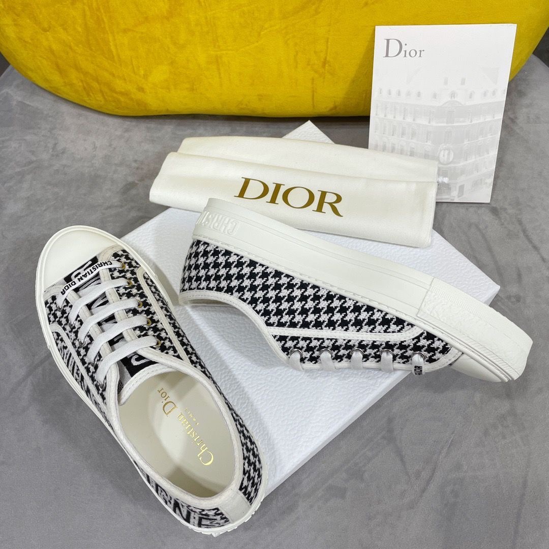 [TOP] Christian Dior Canvas Oblique Walk’N’Christian Dior Low Sneakers - 11 Colors