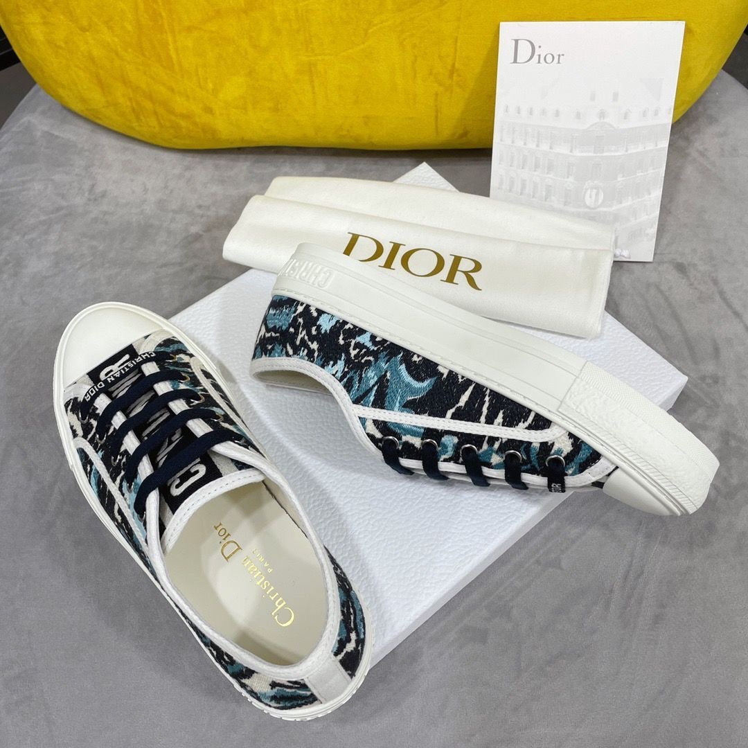 [TOP] Christian Dior Canvas Oblique Walk’N’Christian Dior Low Sneakers - 11 Colors