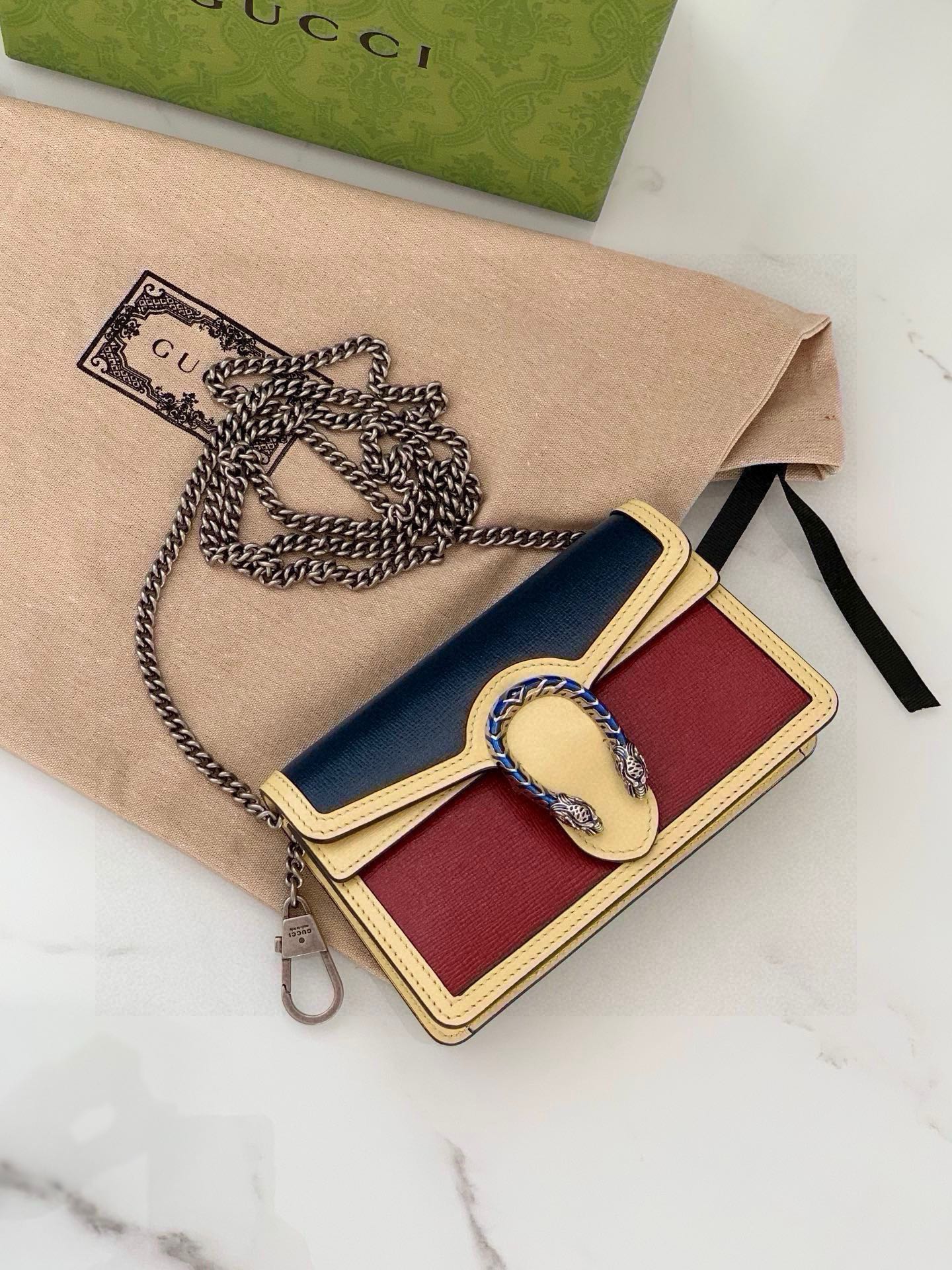 [TOP] GUCCI Dionysus Series Mini Chain Bags 16.5X10X4cm - 2 Colors