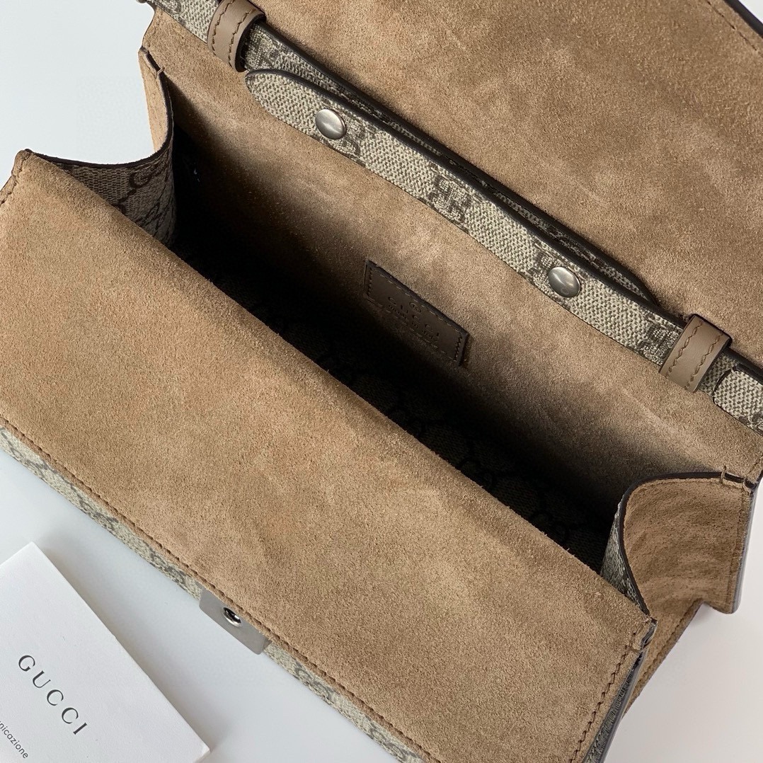 [TOP] GUCCI Dionysus Series Handbags 24X16X11cm - Khaki