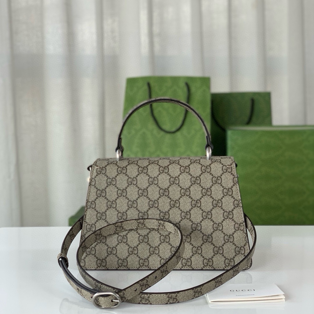 [TOP] GUCCI Dionysus Series Handbags 24X16X11cm - Khaki
