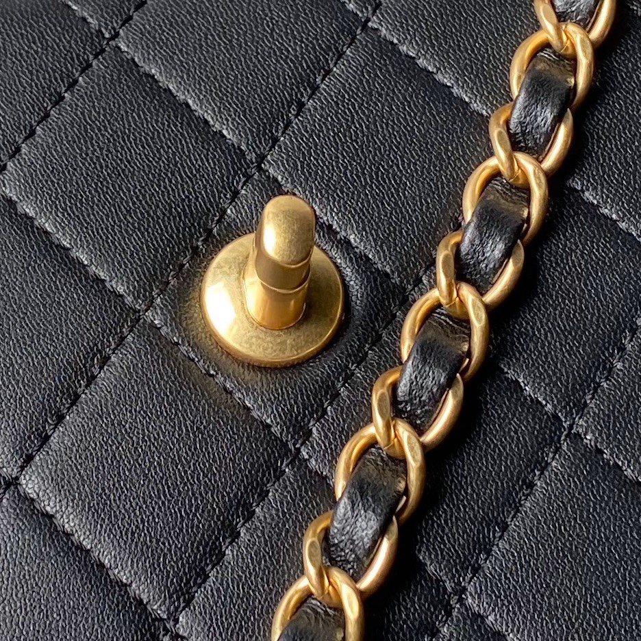 [TOP] CHANEL Double Button Briefcases - 4 Colour&GHW