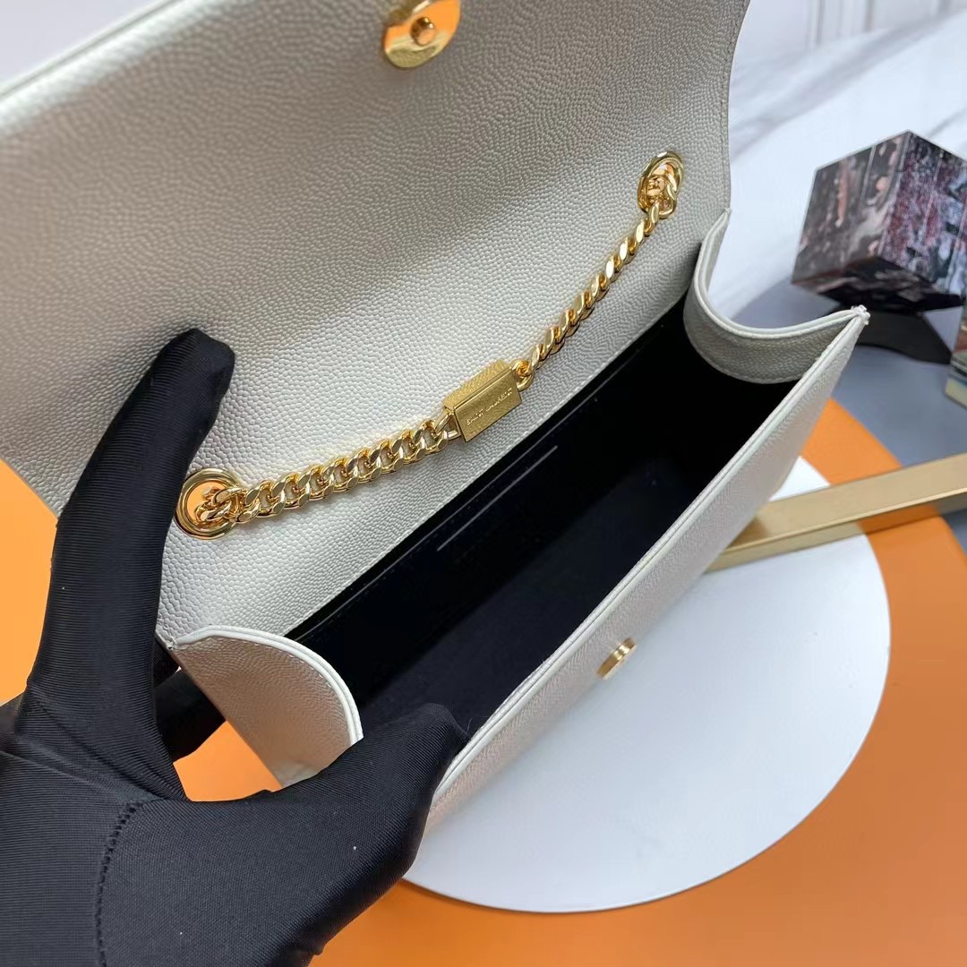 [TOP] Yves Saint Laurent YSL Kate Tassel Bag 20x12.5x5cm - Beige