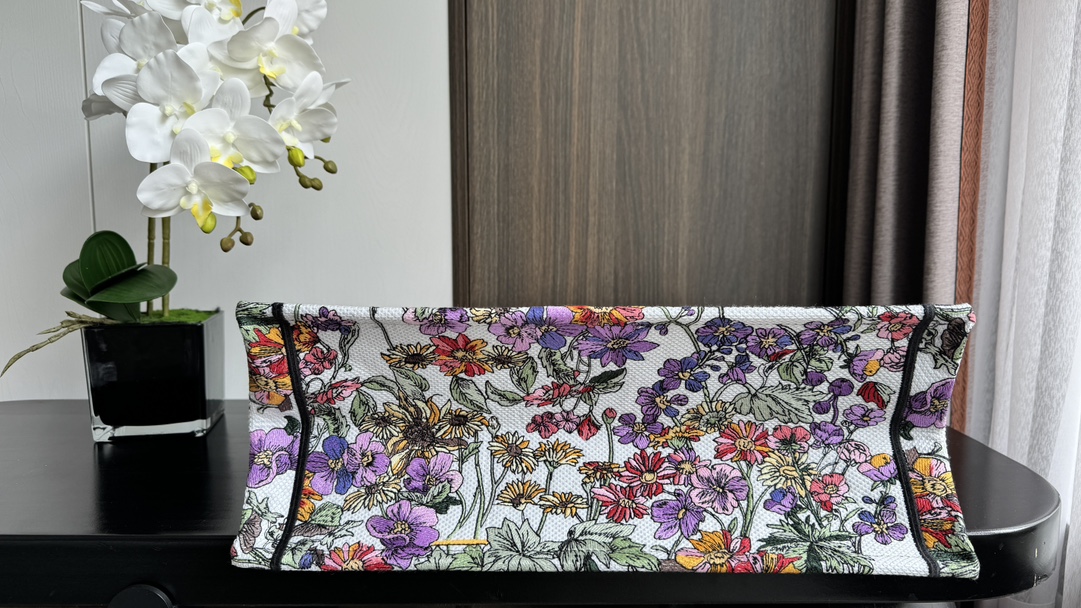 [TOP] Christian Dior Purple Sun Book Tote Bags 2 Sizes