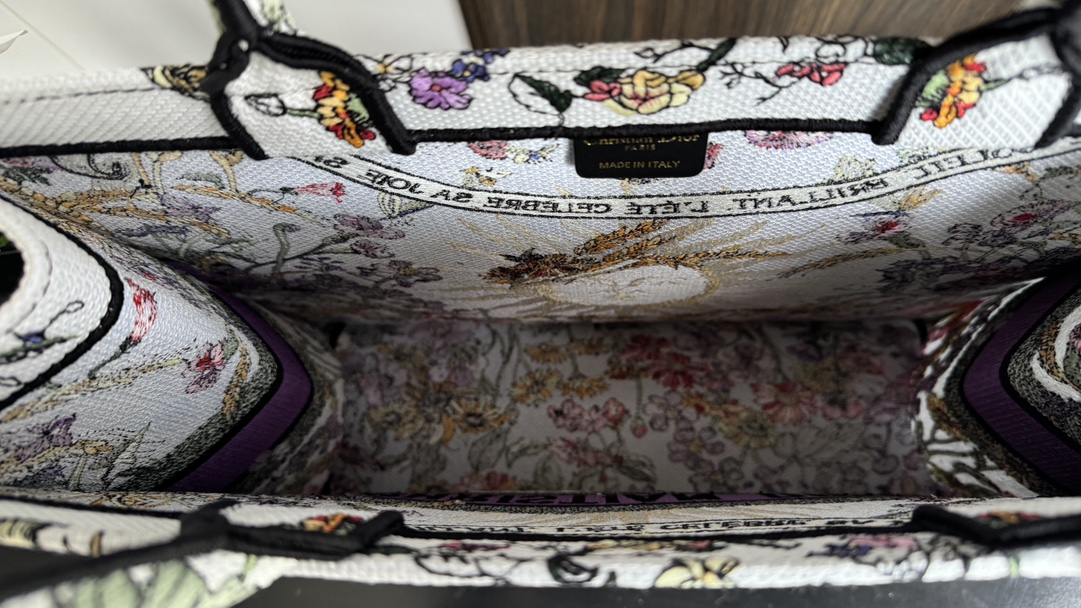 [TOP] Christian Dior Purple Sun Book Tote Bags 2 Sizes