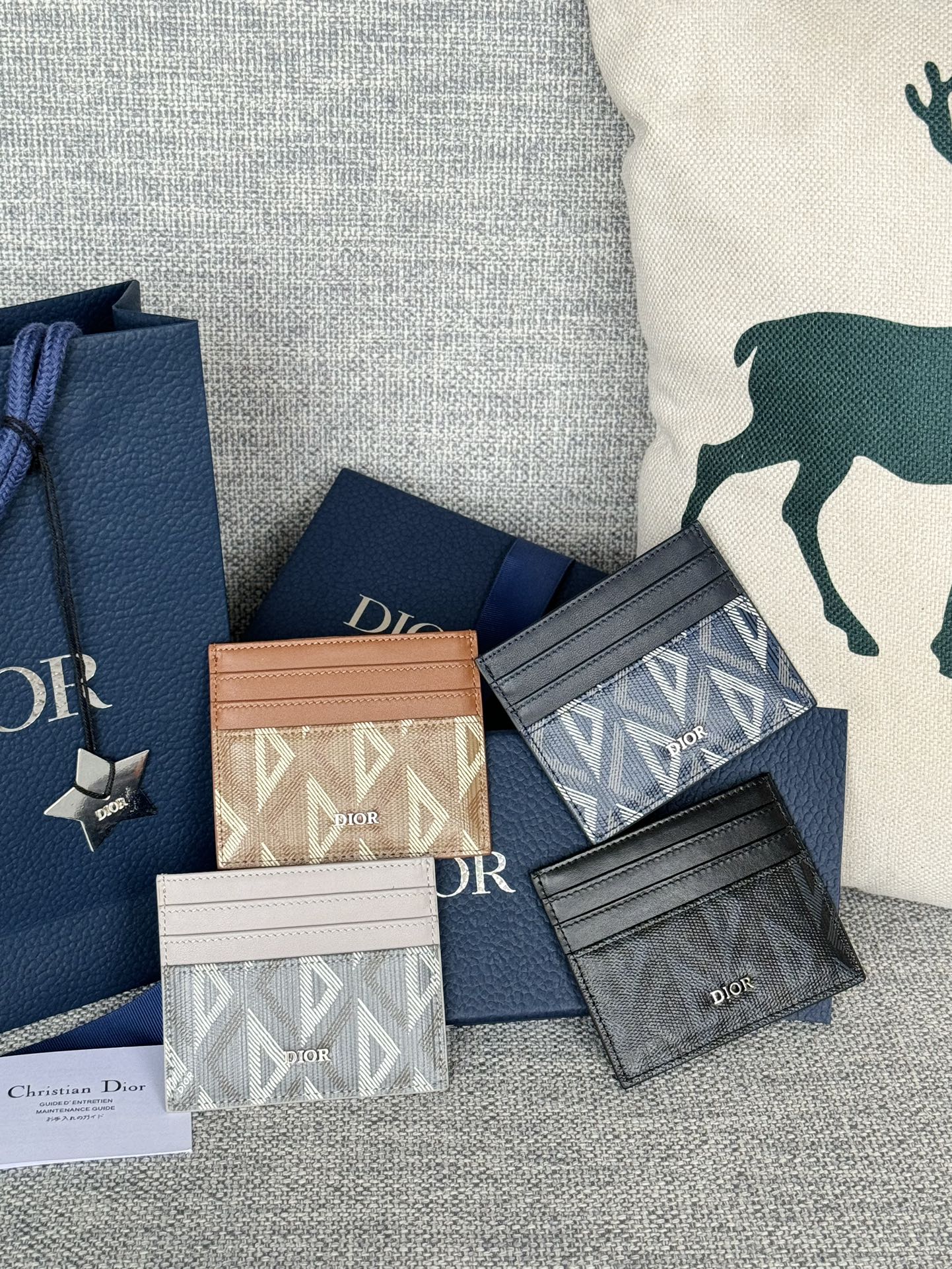 [TOP] Christian Dior Men's Card Clips - 4 Colors