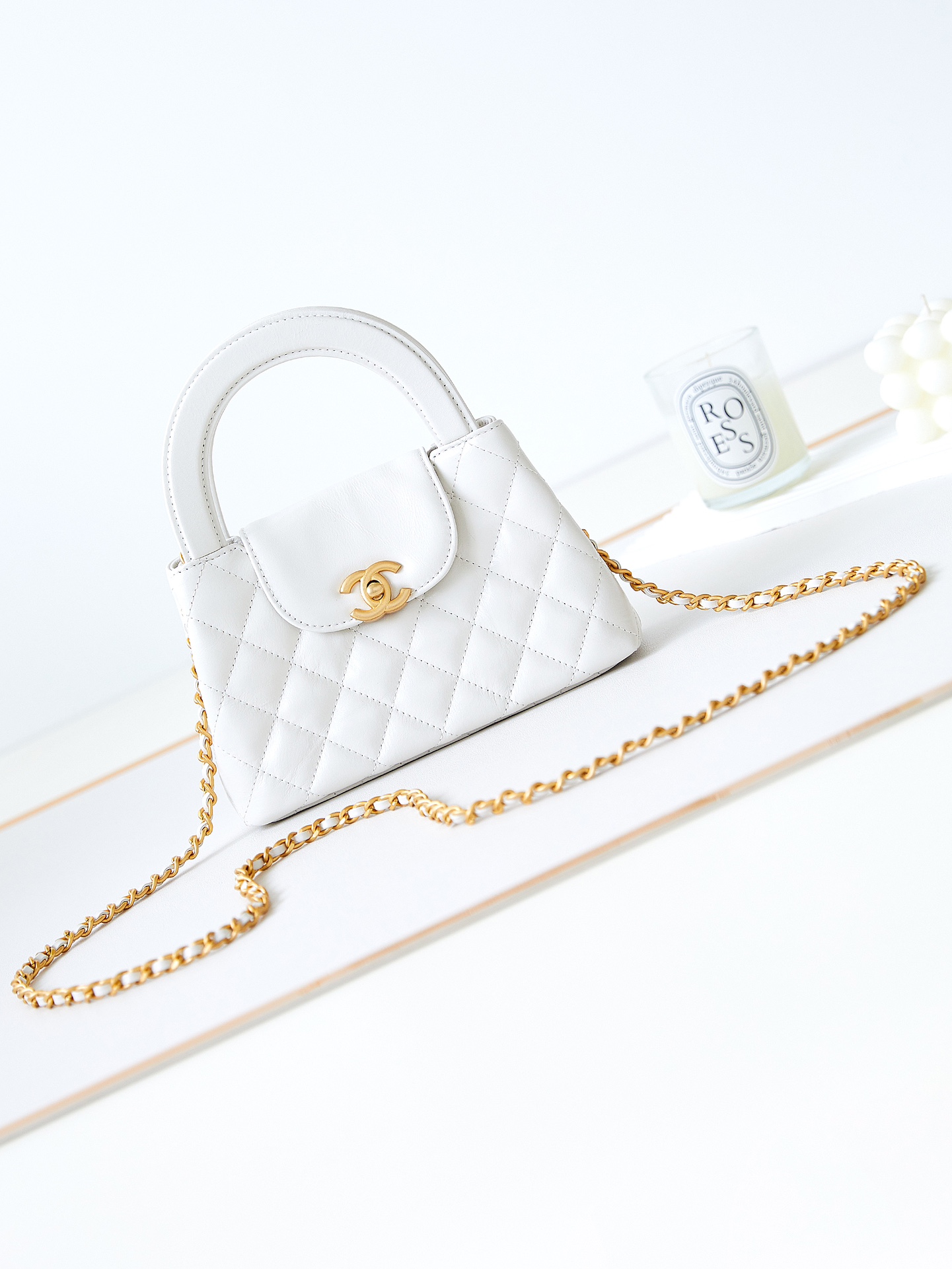 [TOP] CHANEL Kelly Chain Bag 13x19x7 cm - GHW - 9 Colors