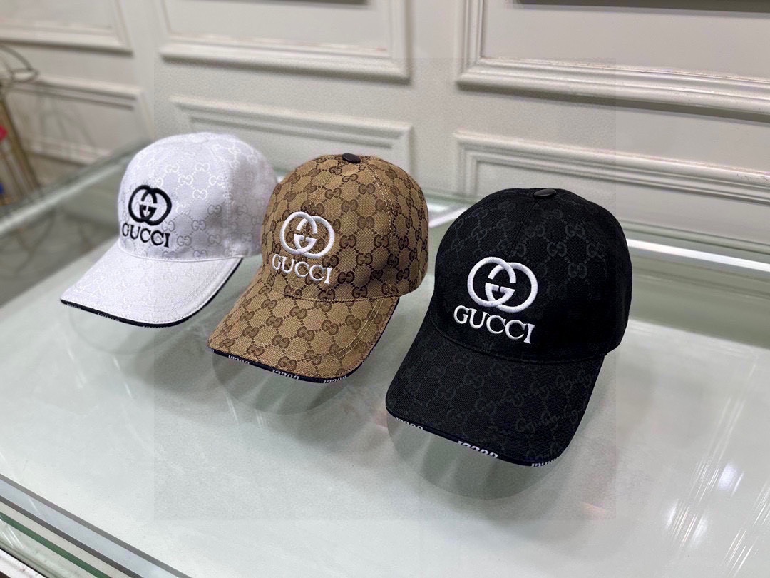 [TOP] GUCCI Classic Baseball Hat - 3 Colors