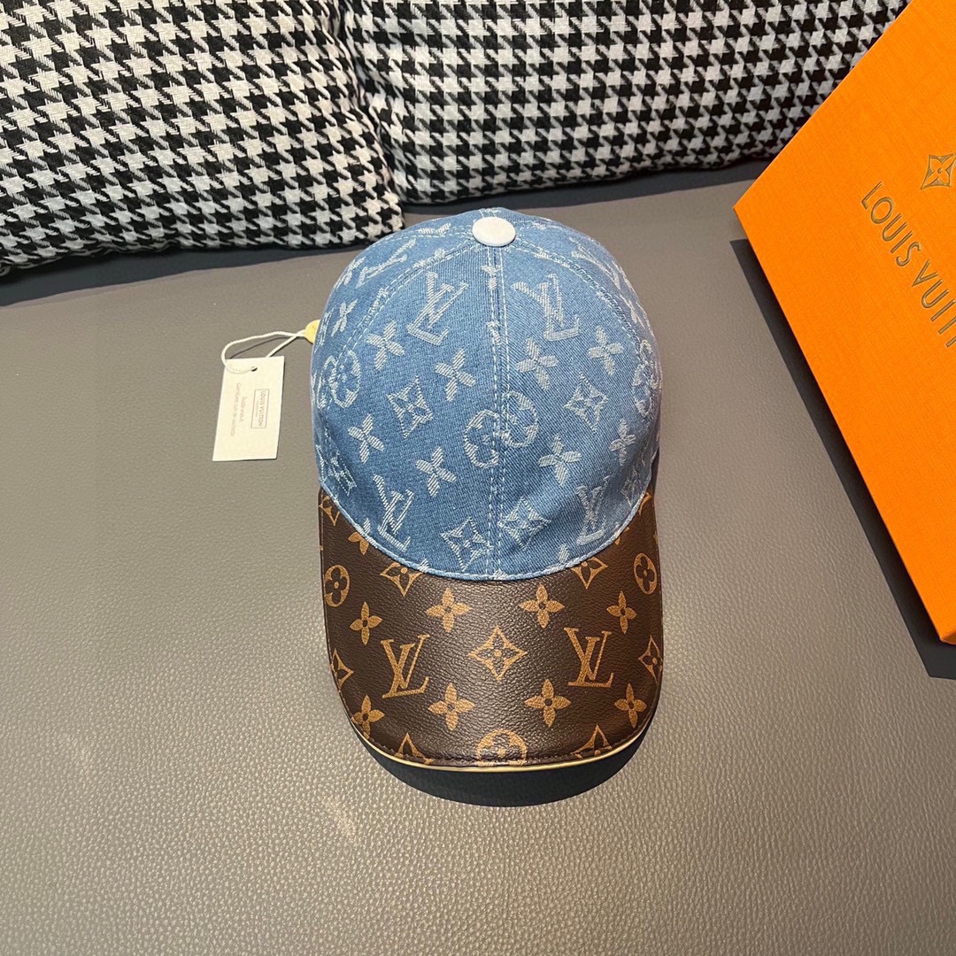 [TOP] Louis Vuitton Assorted Colors Baseball Hat -4 Colors