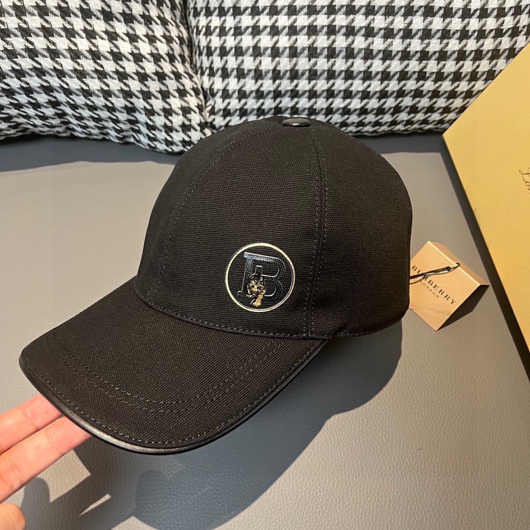 [TOP] BURBERRY New Classic Baseball Hat-2 Colors