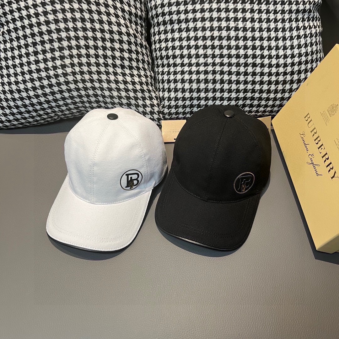 [TOP] BURBERRY New Classic Baseball Hat-2 Colors
