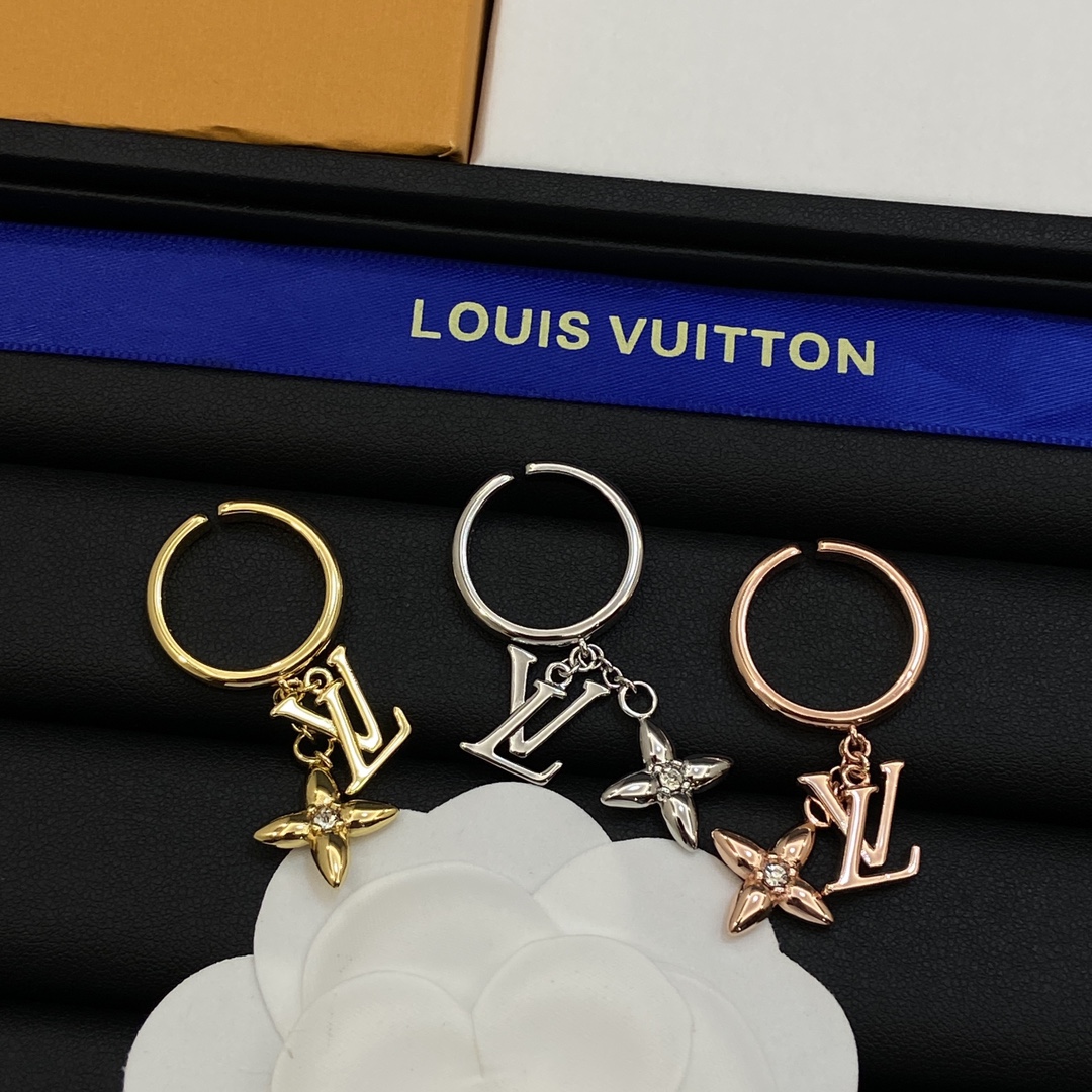 [TOP] Louis Vuitton LV Ring - 3 Color