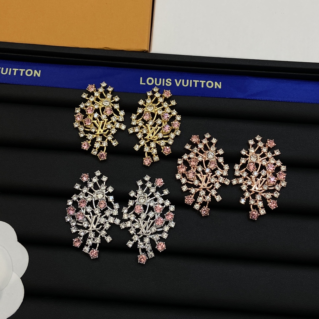 [TOP] Louis Vuitton LV Earrings - 3 Color