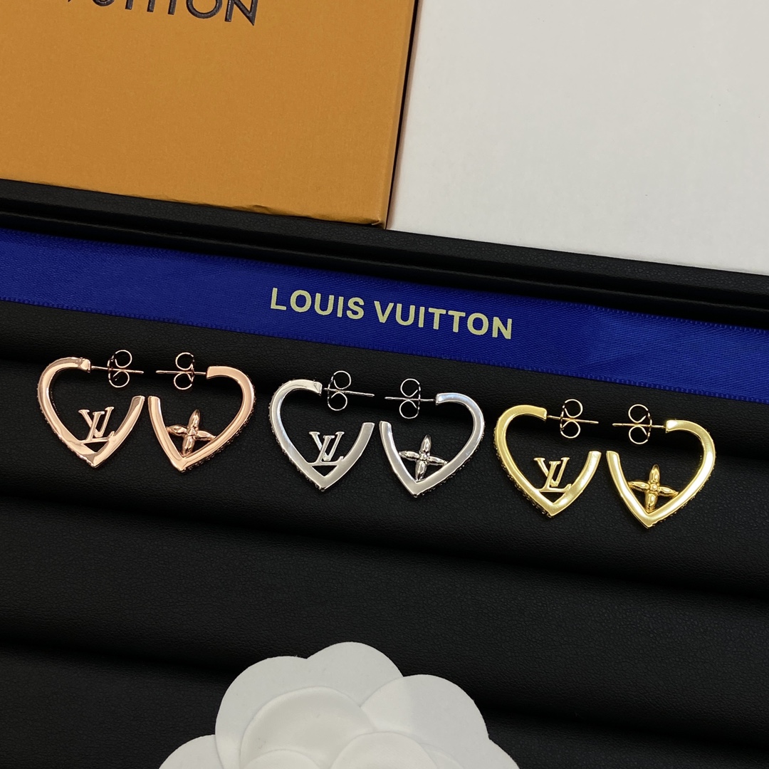 [TOP] Louis Vuitton LV Earrings - 3 Color